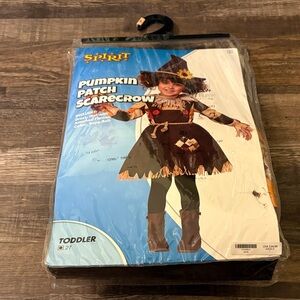 Spirit Scarecrow Costume with Black and Brown